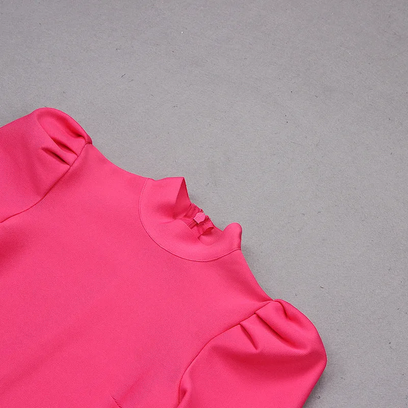 Long Sleeve Bandage Dress