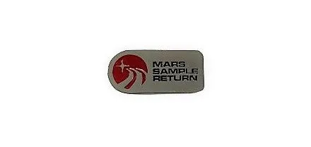 Mars Sample Return Logo Metal Pin