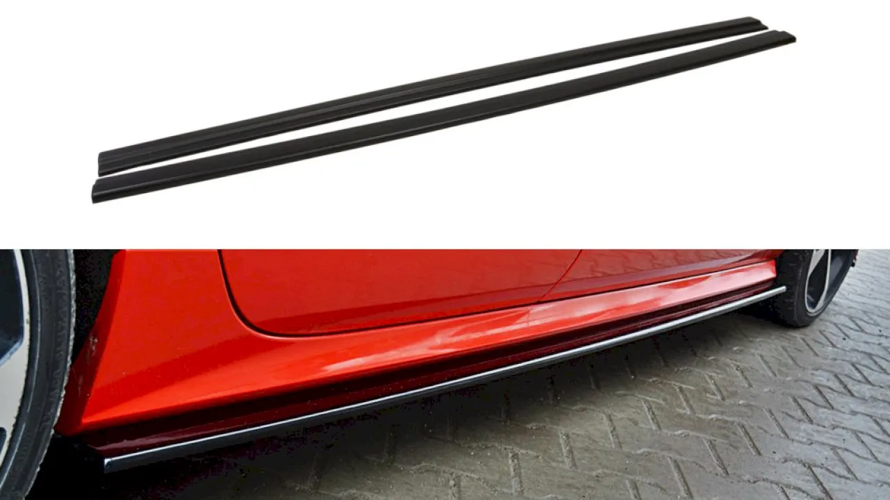 Maxton Design - SIDE SKIRTS DIFFUSERS AUDI S7 / A7 S-LINE C7 FL (2014-2017)
