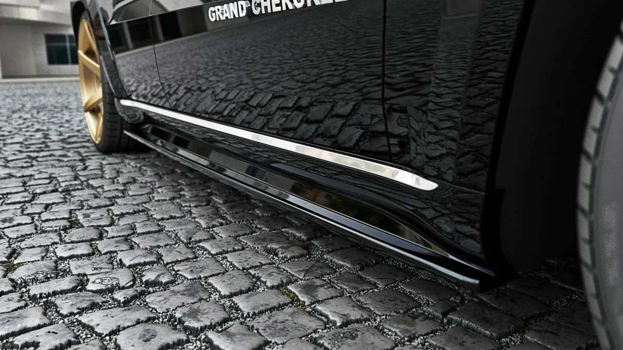 Maxton Design - SIDE SKIRTS DIFFUSERS JEEP GRAND CHEROKEE WK2 SUMMIT (FACELIFT) (2013-2017)