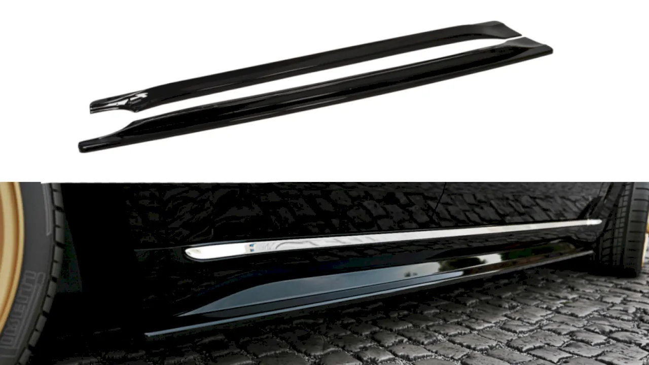 Maxton Design - SIDE SKIRTS DIFFUSERS JEEP GRAND CHEROKEE WK2 SUMMIT (FACELIFT) (2013-2017)