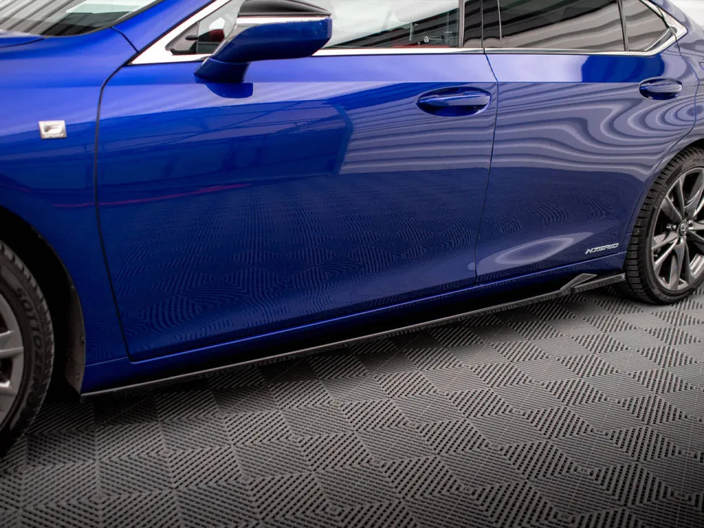 Maxton Design - SIDE SKIRTS DIFFUSERS LEXUS ES F SPORT MK7