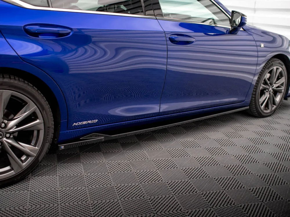 Maxton Design - SIDE SKIRTS DIFFUSERS LEXUS ES F SPORT MK7