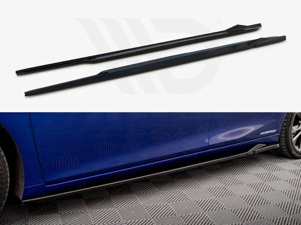 Maxton Design - SIDE SKIRTS DIFFUSERS LEXUS ES F SPORT MK7