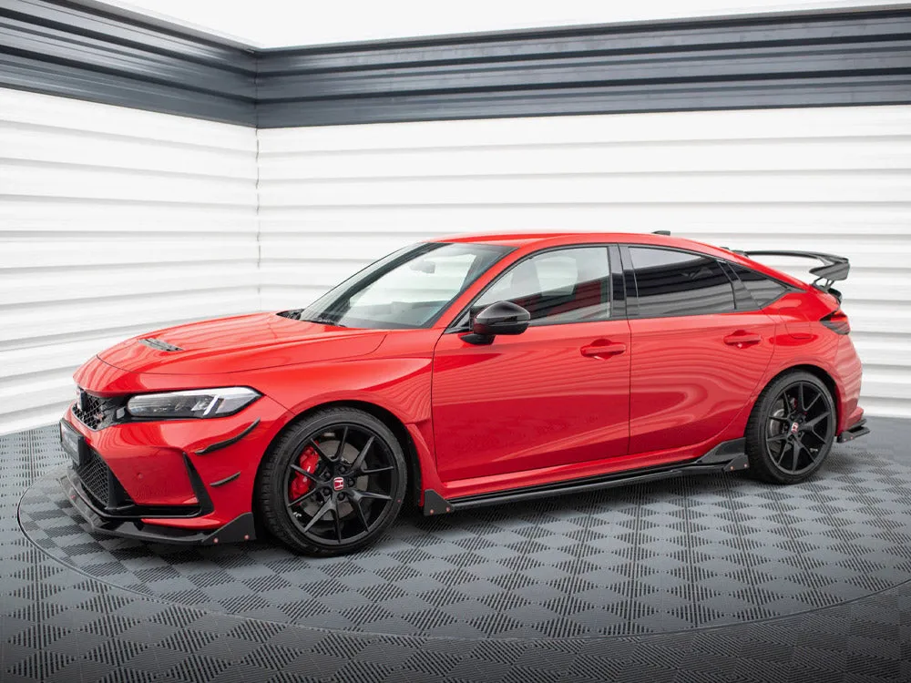 Maxton Design - SIDE SKIRTS DIFFUSERS V.1   FLAPS HONDA CIVIC TYPE-R MK 11