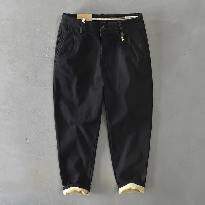 Men's Cozy Cotton Winter Pants
