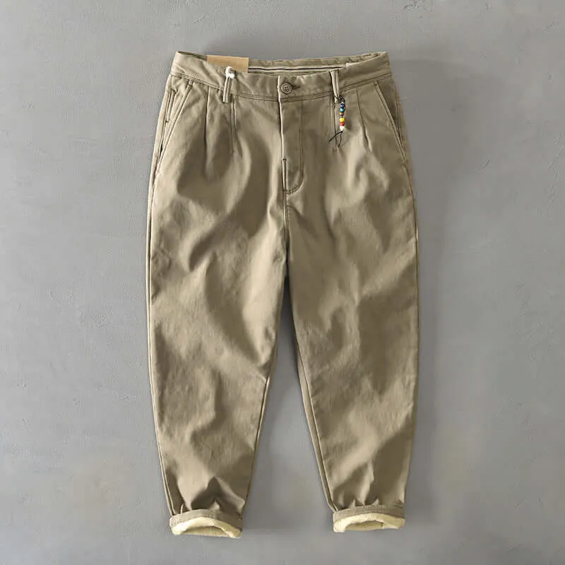 Men's Cozy Cotton Winter Pants