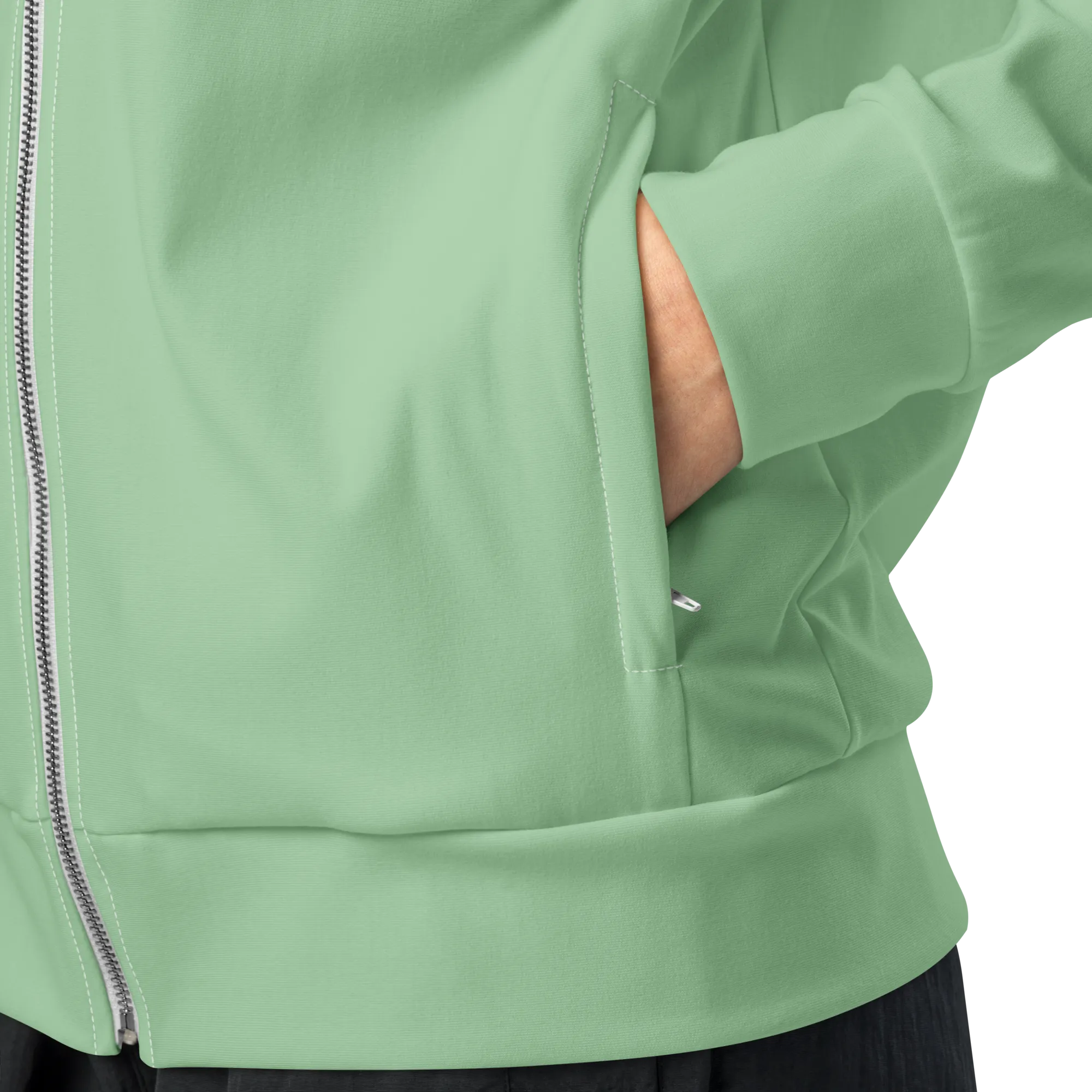Men's track jacket - Palm Green
