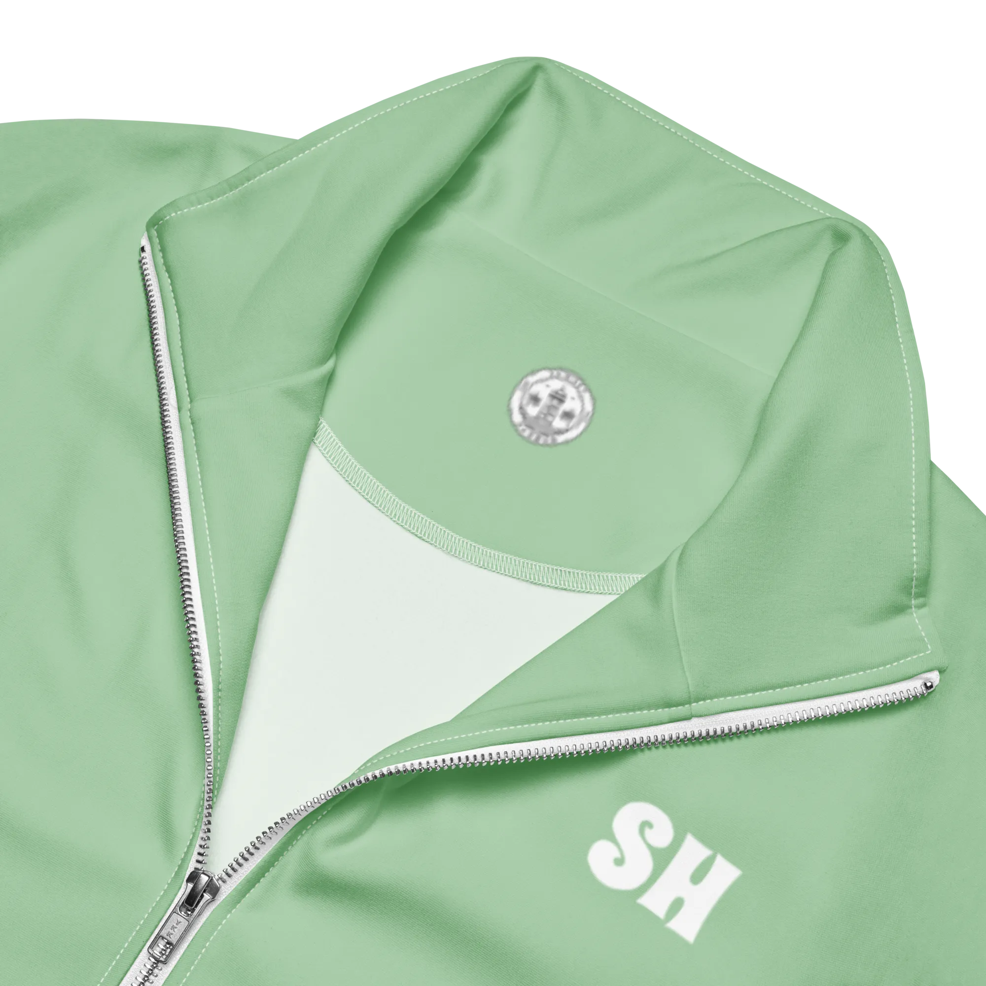Men's track jacket - Palm Green