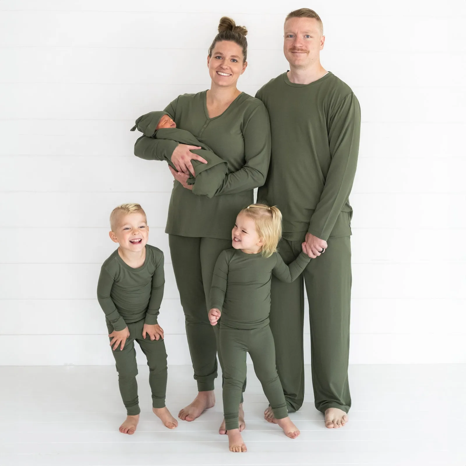 Olive Cozy Men's Pajama Pants
