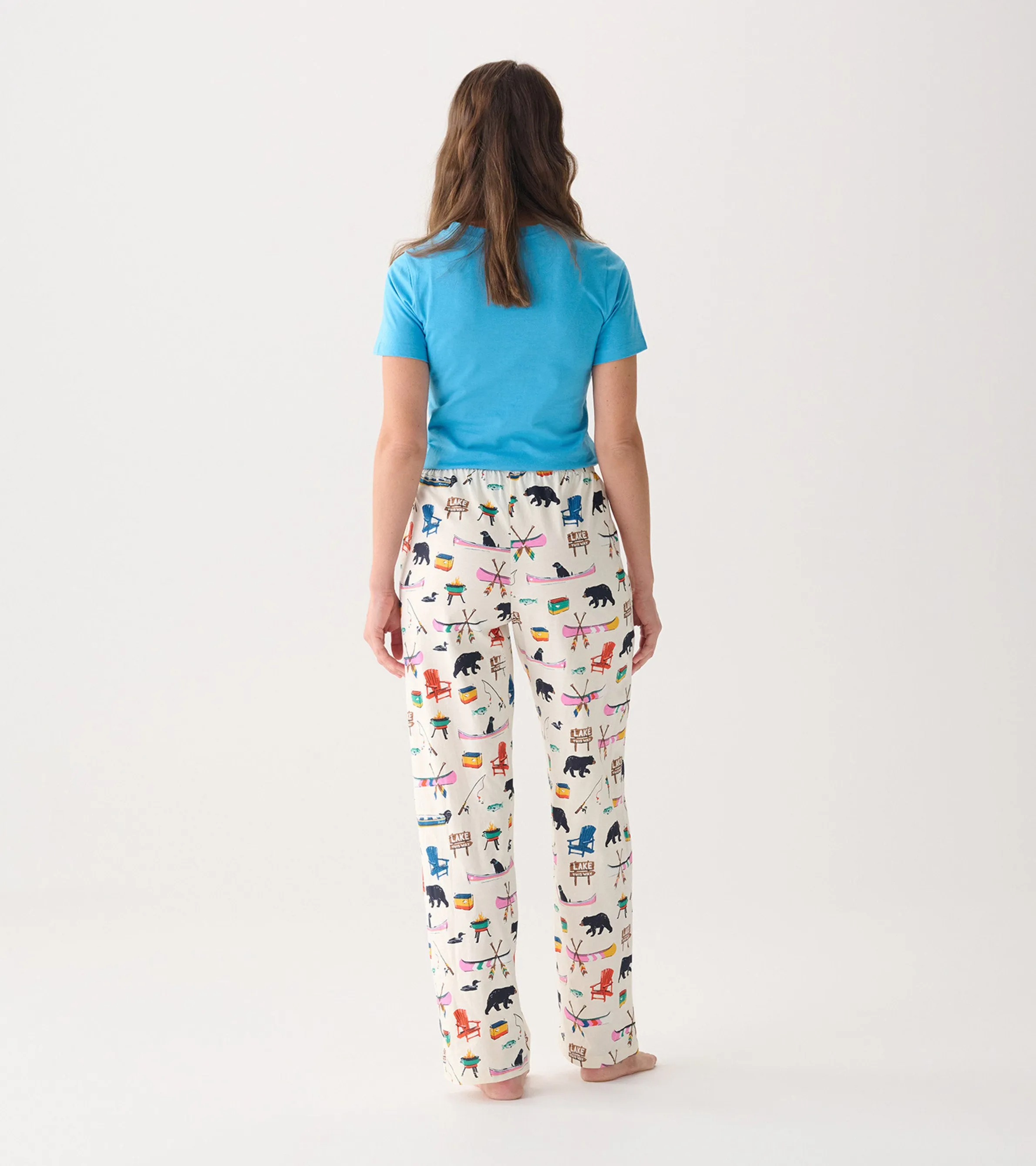 On The Lake Women's Jersey Pajama Pants