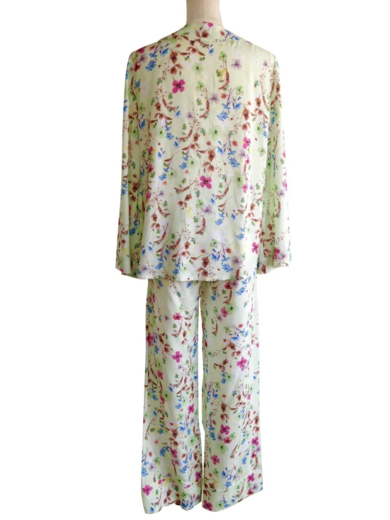 Pajama Set Up Pansy Mint