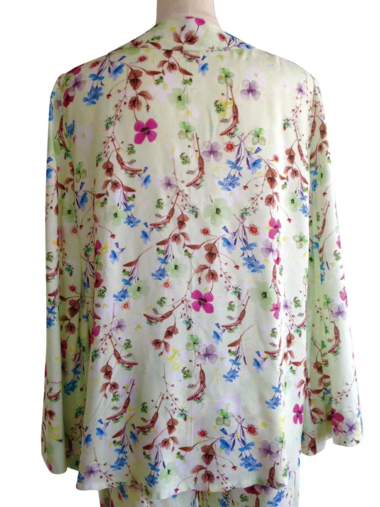 Pajama Set Up Pansy Mint