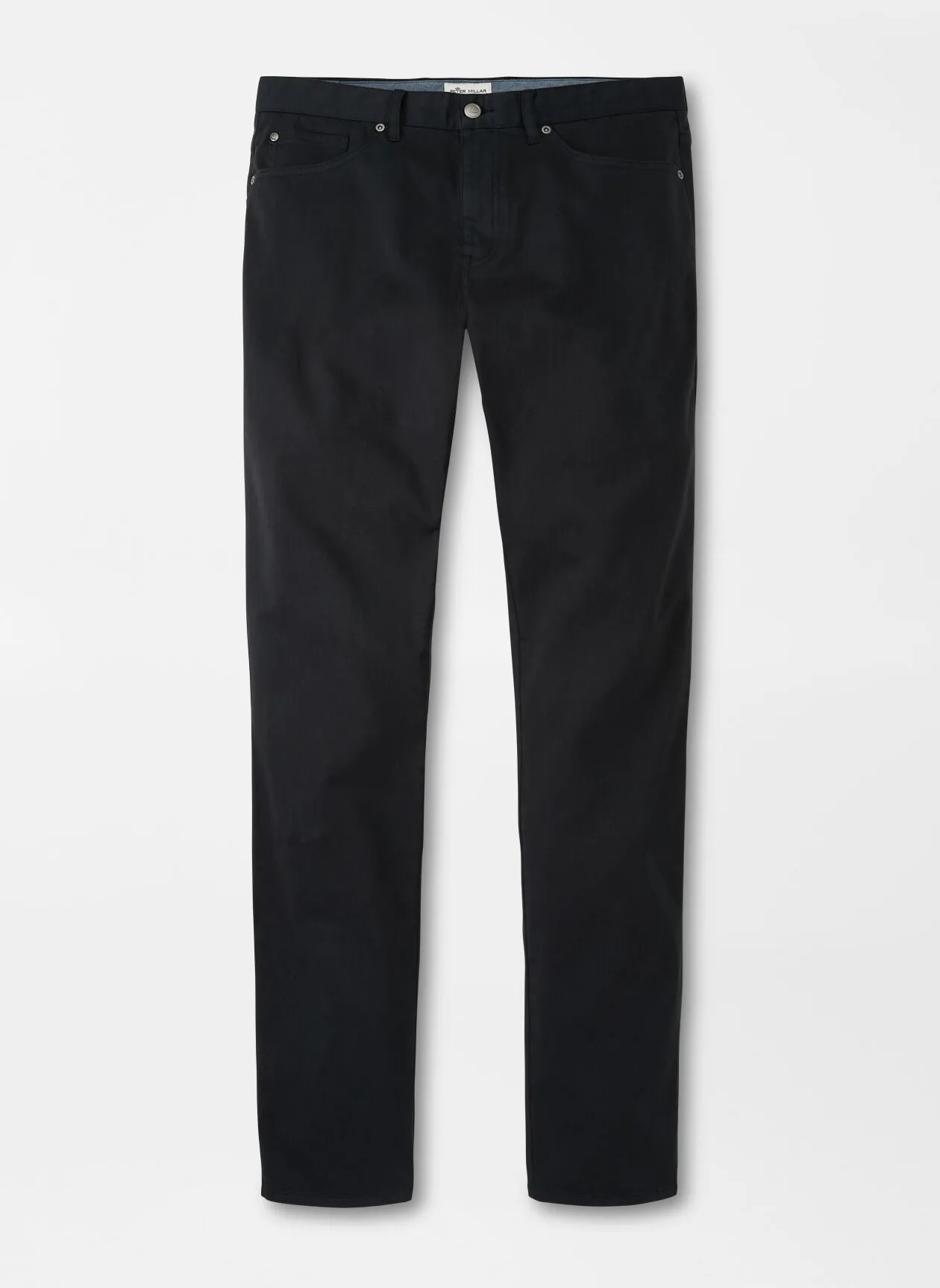 Peter Millar Ultimate Sateen Five-Pocket Pant | Black