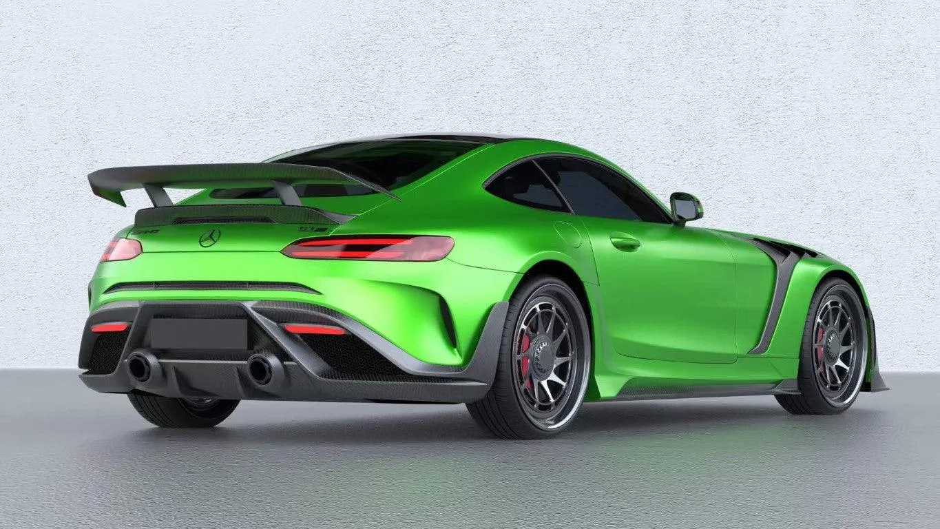 Robot Craftsman Paragon Side Skirts for Mercedes Benz AMG GT/GTS C190 Carbon Fiber/FRP