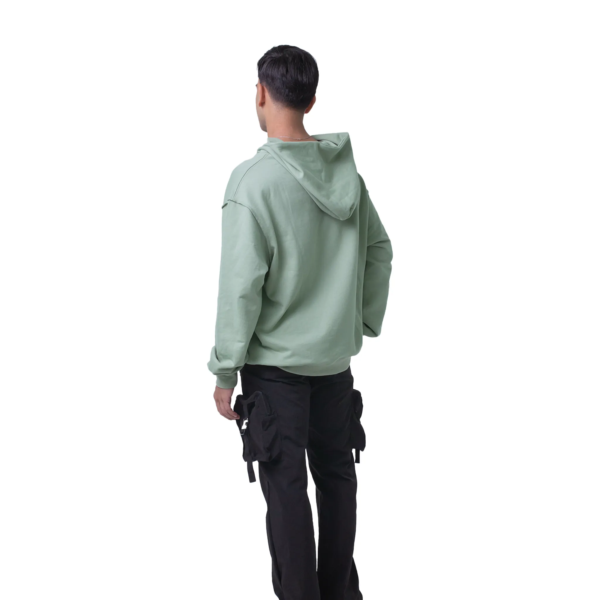 RYW. Flare Nylon Cargo Pants Black (SS24)