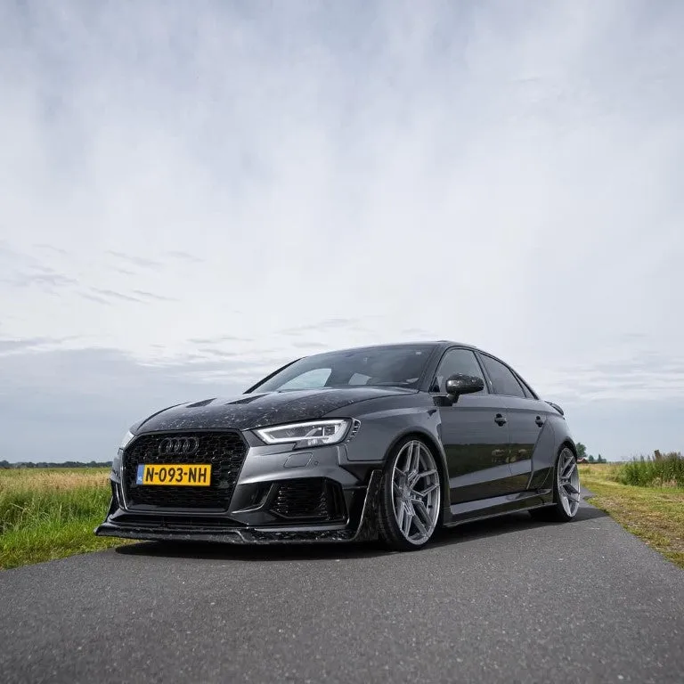 SPECTER PLUS Side Skirts for Audi RS3 8V.5 2018-2020 Carbon Fiber/FRP