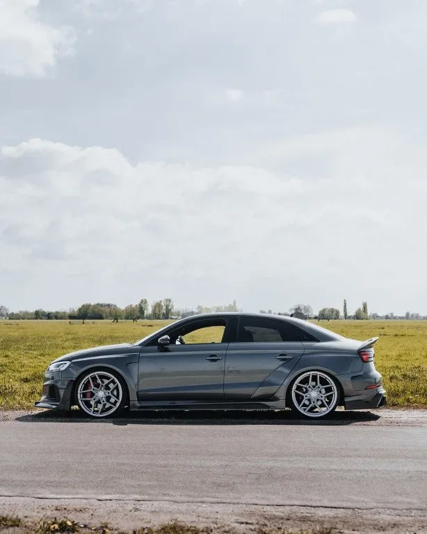 SPECTER PLUS Side Skirts for Audi RS3 8V.5 2018-2020 Carbon Fiber/FRP
