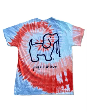 SUNBURST TIE DYE PUP