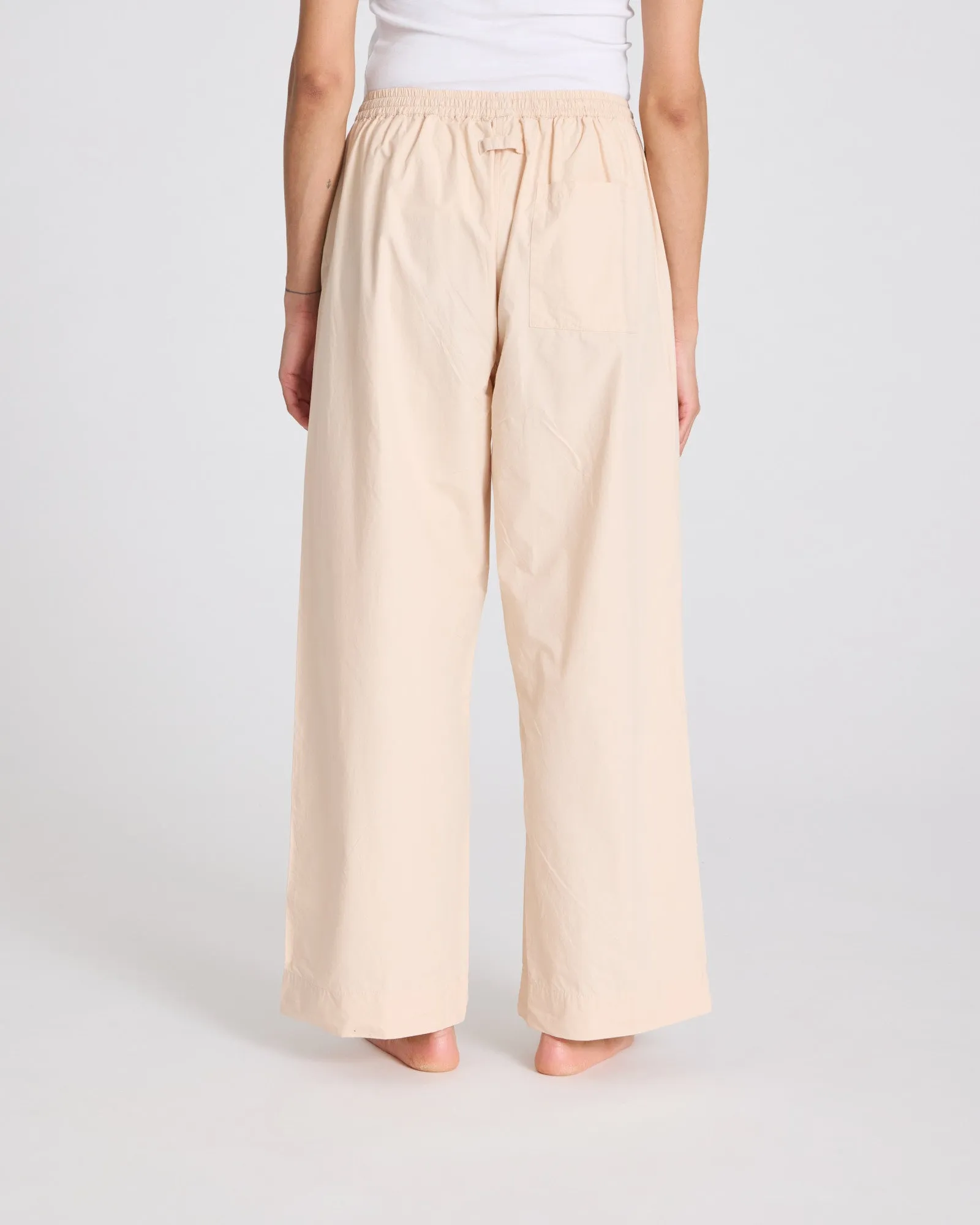 Thilde Pant Poplin GOTS 243975 - Smoke Gray