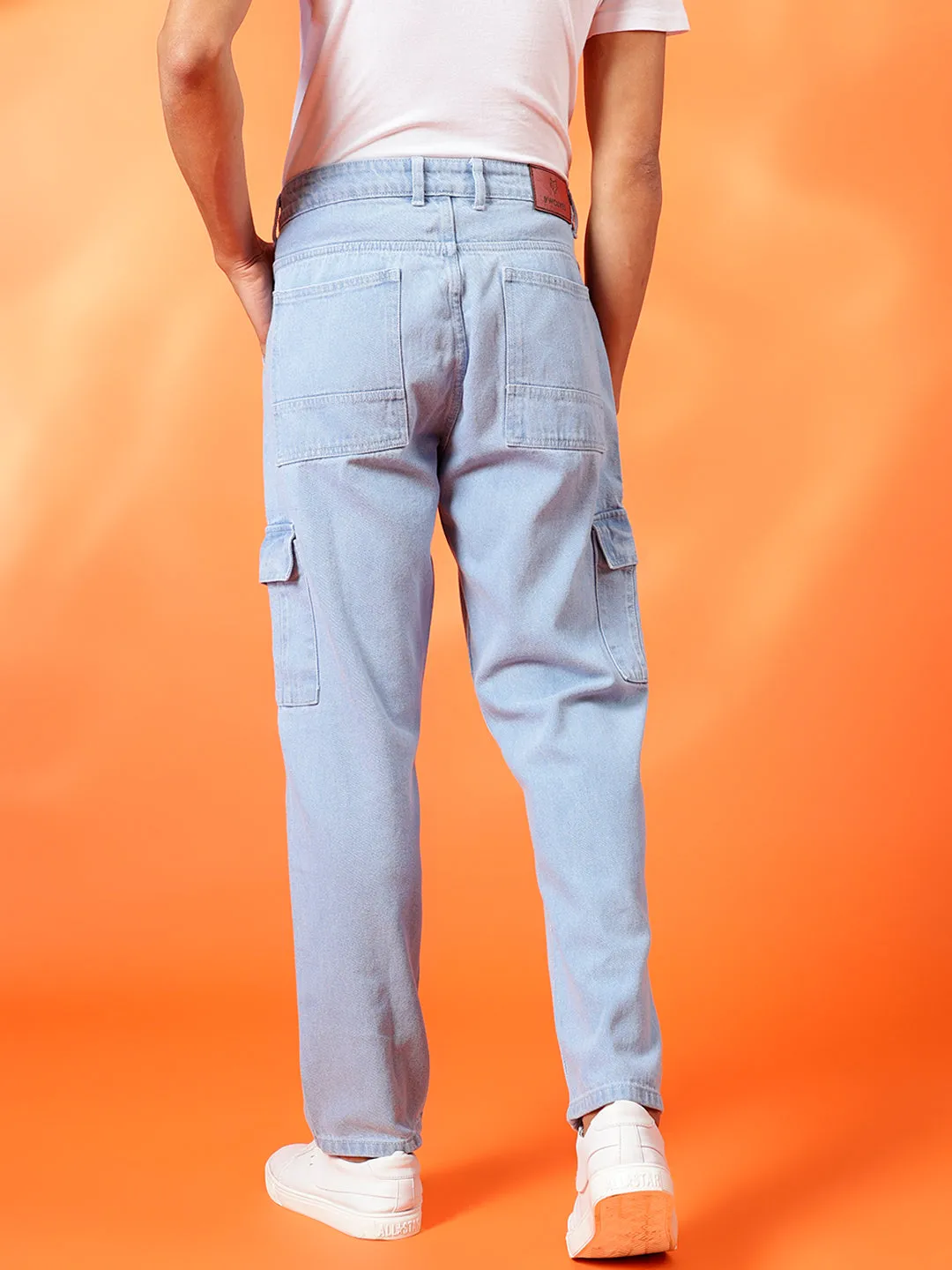 Ultimate Comfort: Men's Relaxed Fit Low Distress Jeans for Effortless Style