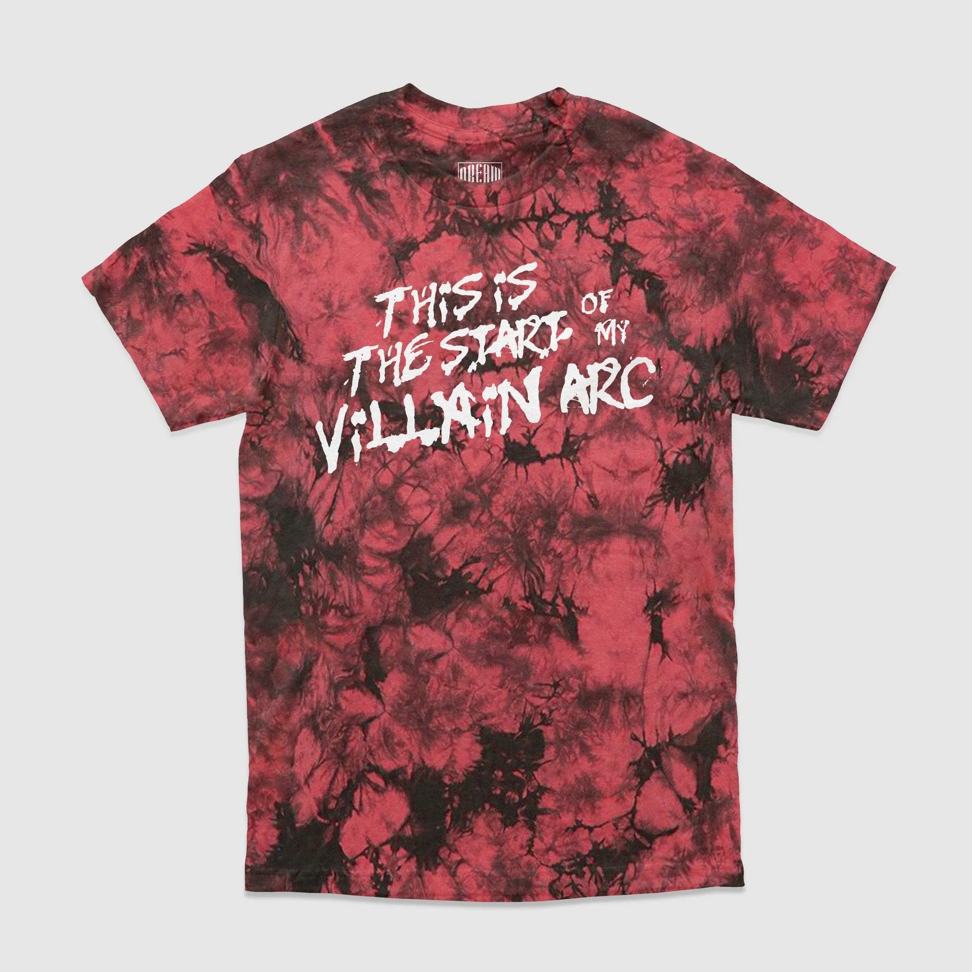 Villain Arc Tie-Dye Tee (Red)
