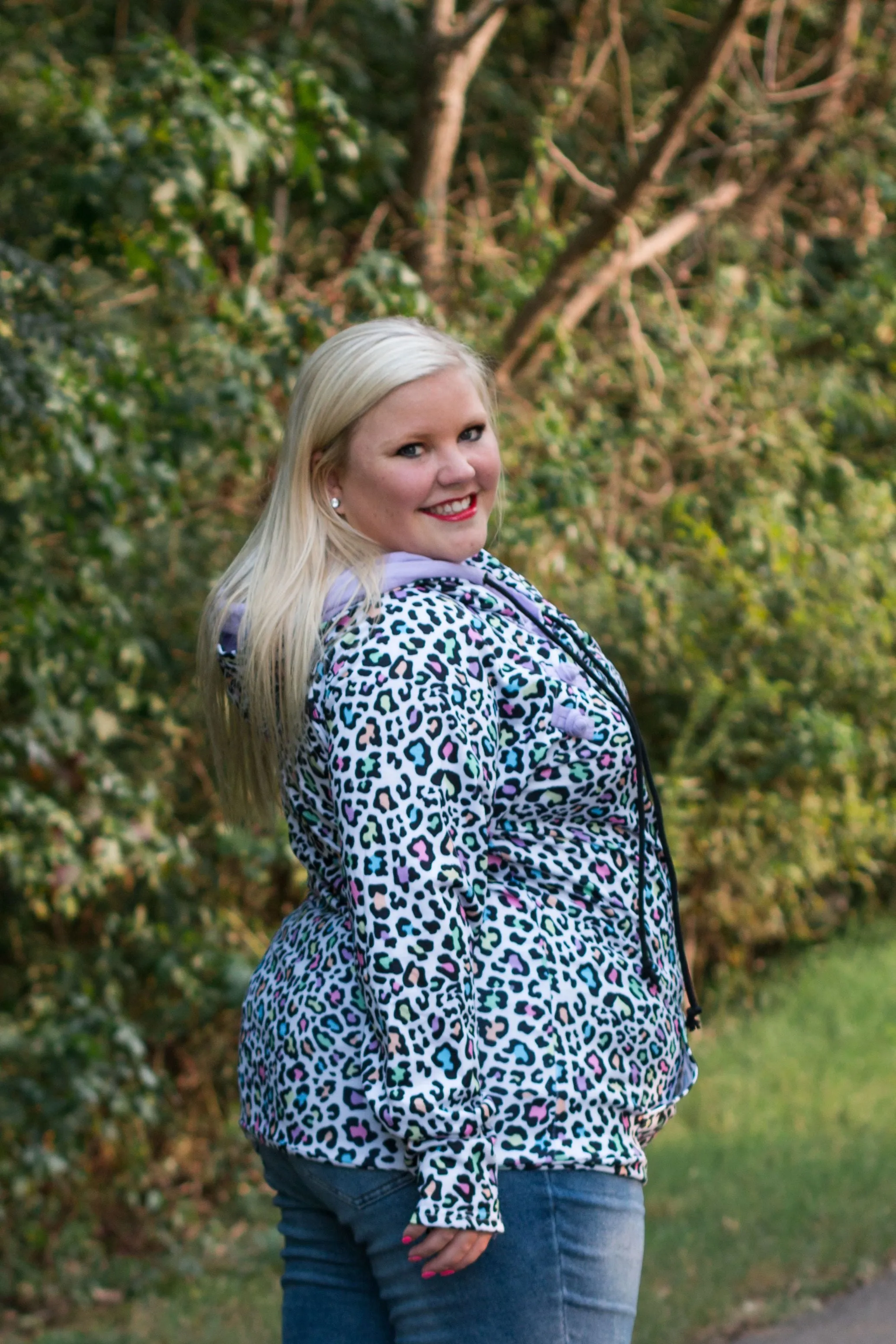 Vintage Leopard Hoodie-Mommy & Me