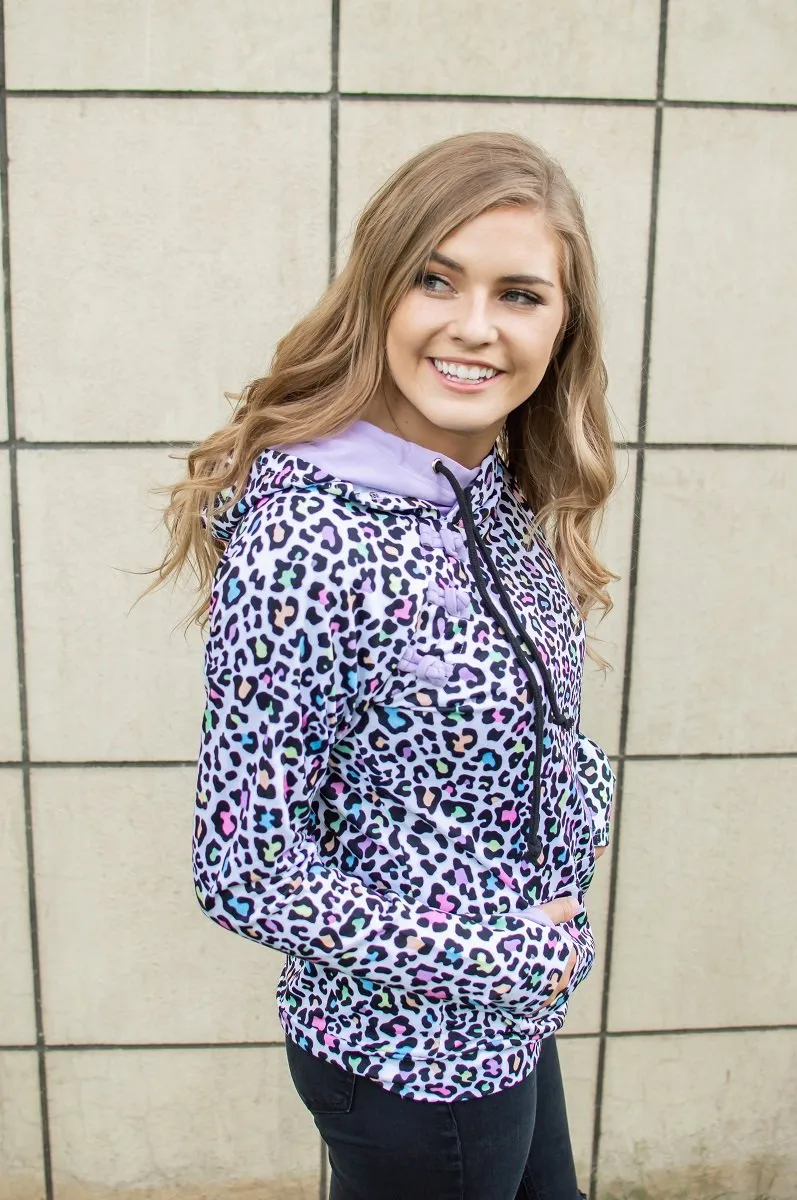 Vintage Leopard Hoodie-Mommy & Me