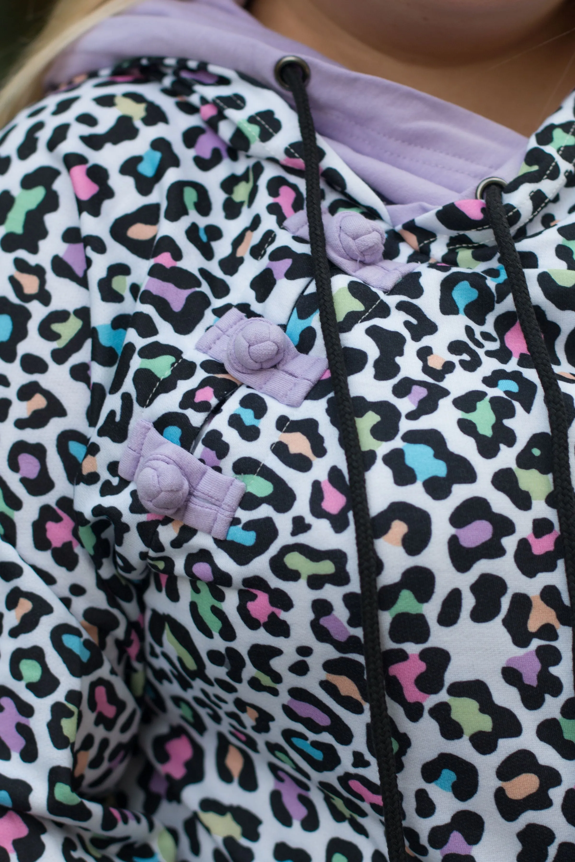 Vintage Leopard Hoodie-Mommy & Me