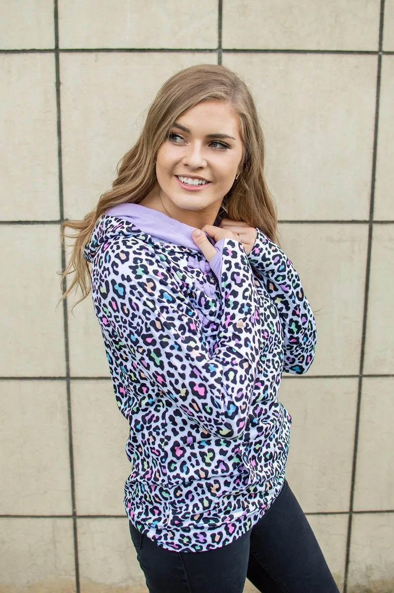 Vintage Leopard Hoodie-Mommy & Me