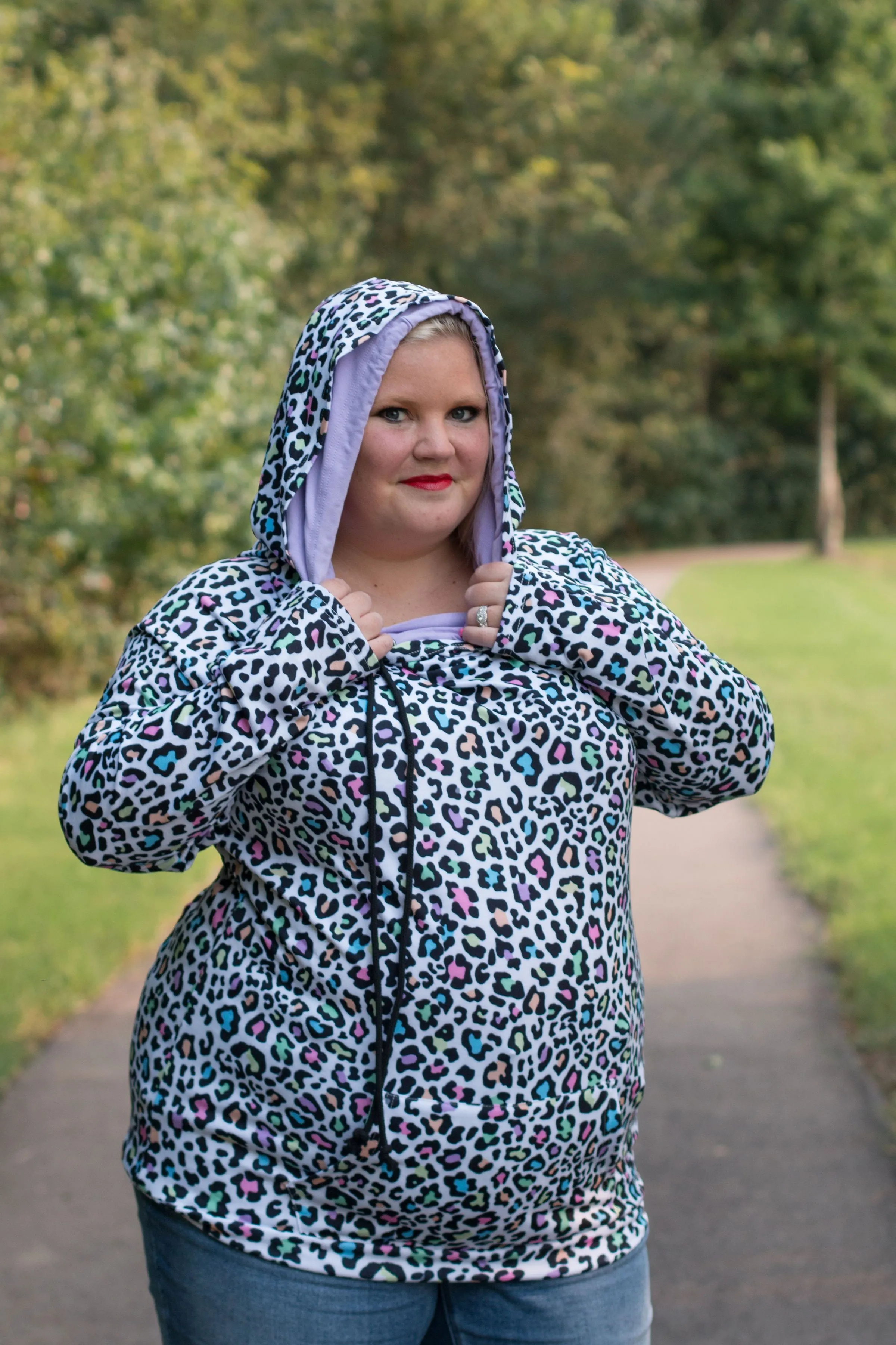 Vintage Leopard Hoodie-Mommy & Me