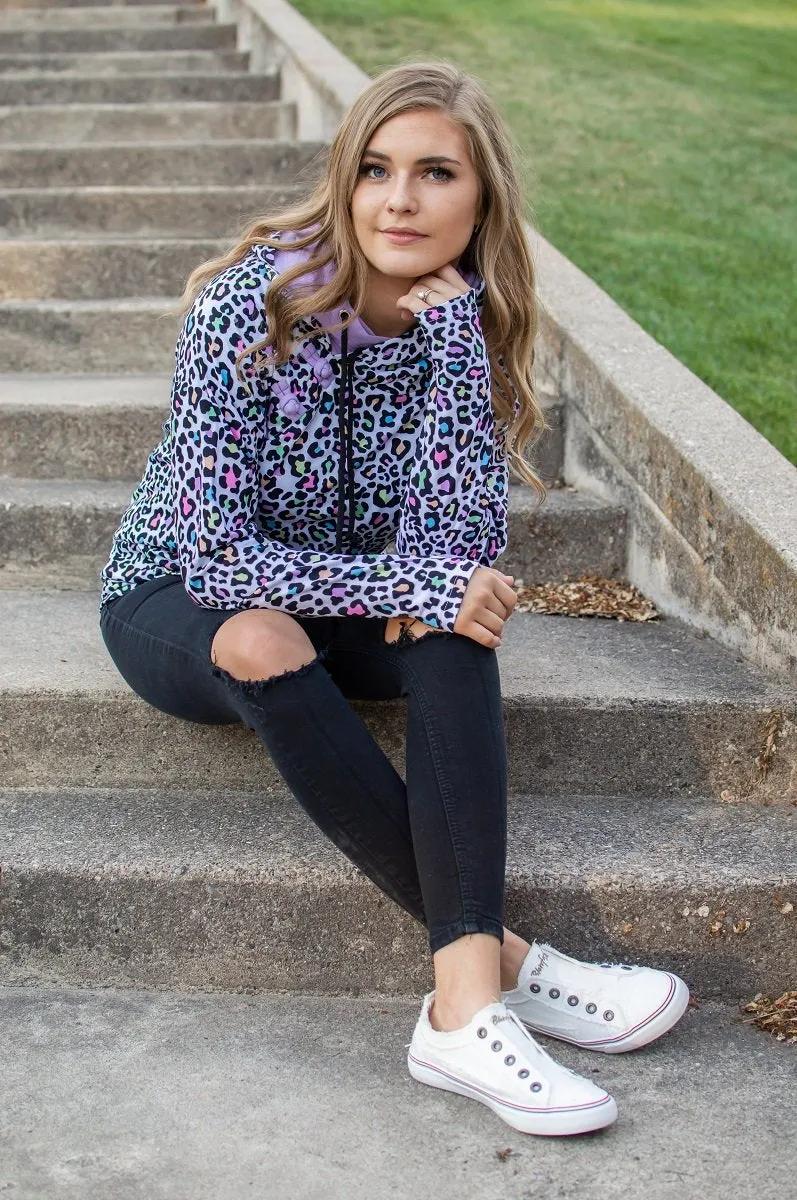 Vintage Leopard Hoodie-Mommy & Me