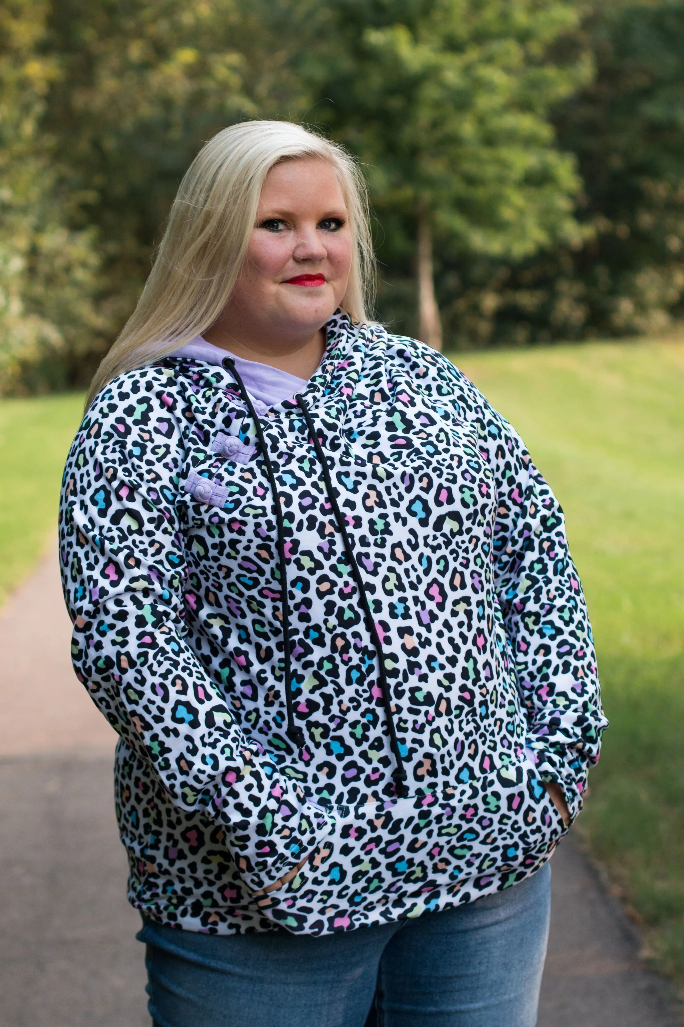 Vintage Leopard Hoodie-Mommy & Me