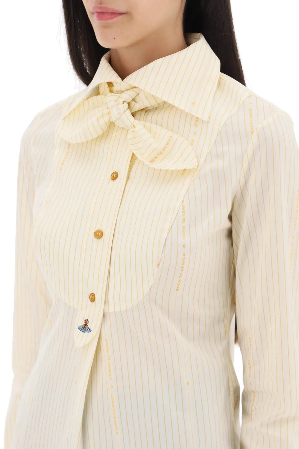 Vivienne westwood bow tie shirt