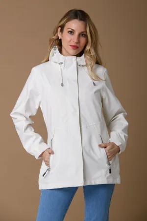 Waterproof Outdoor Jacket - White