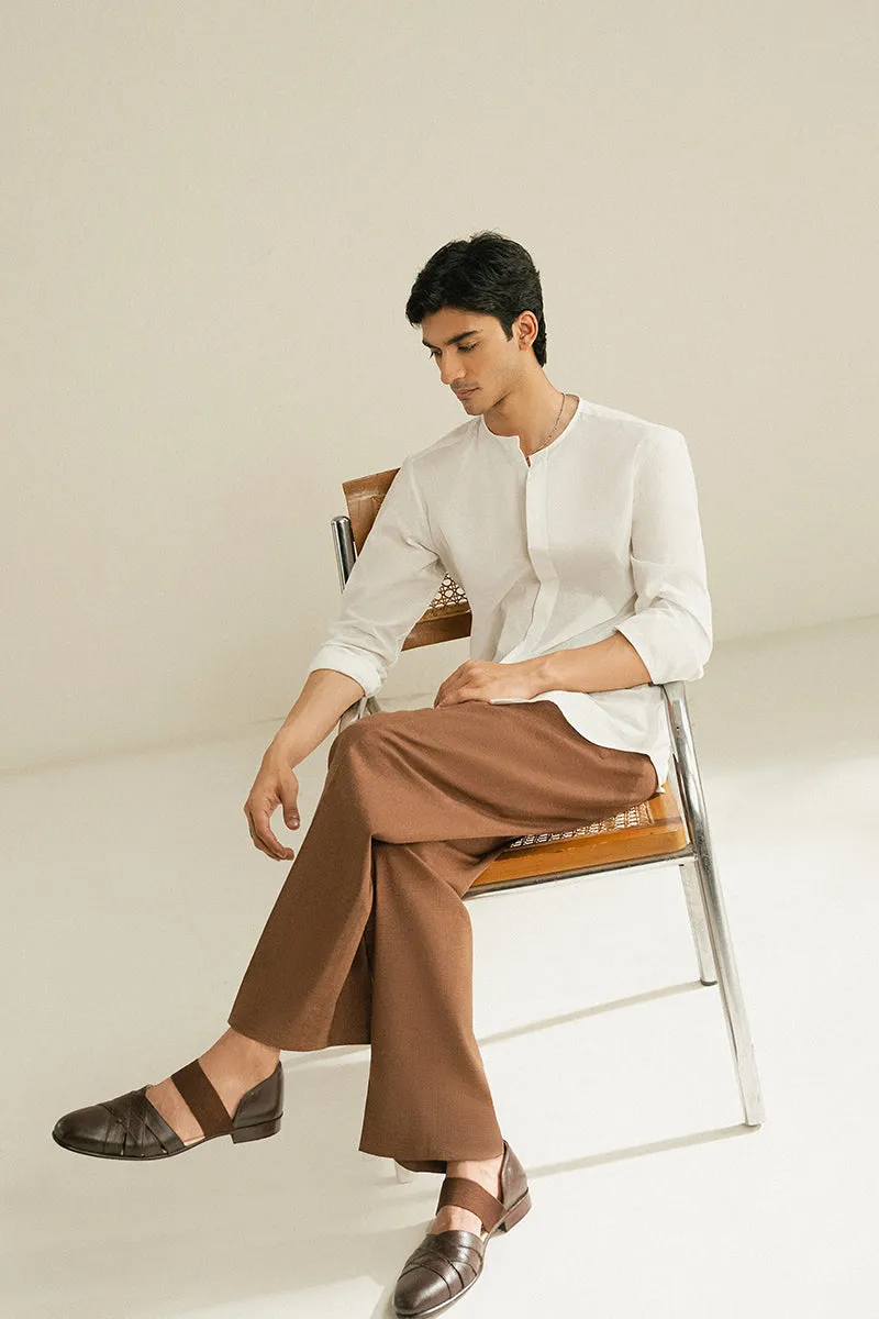 WHITE COTTON SHIRT