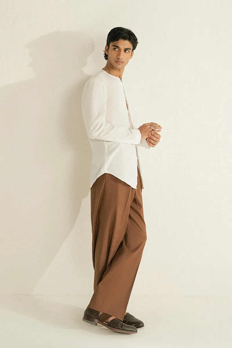 WHITE COTTON SHIRT