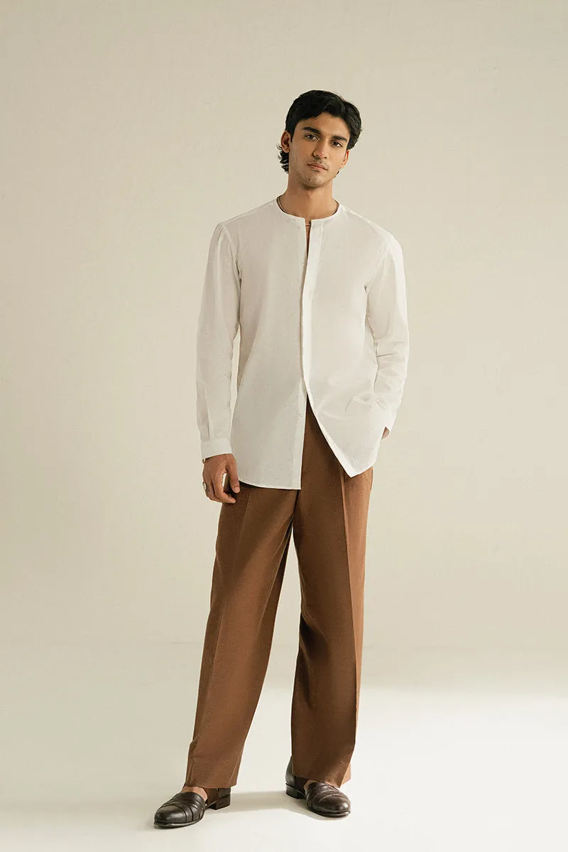 WHITE COTTON SHIRT