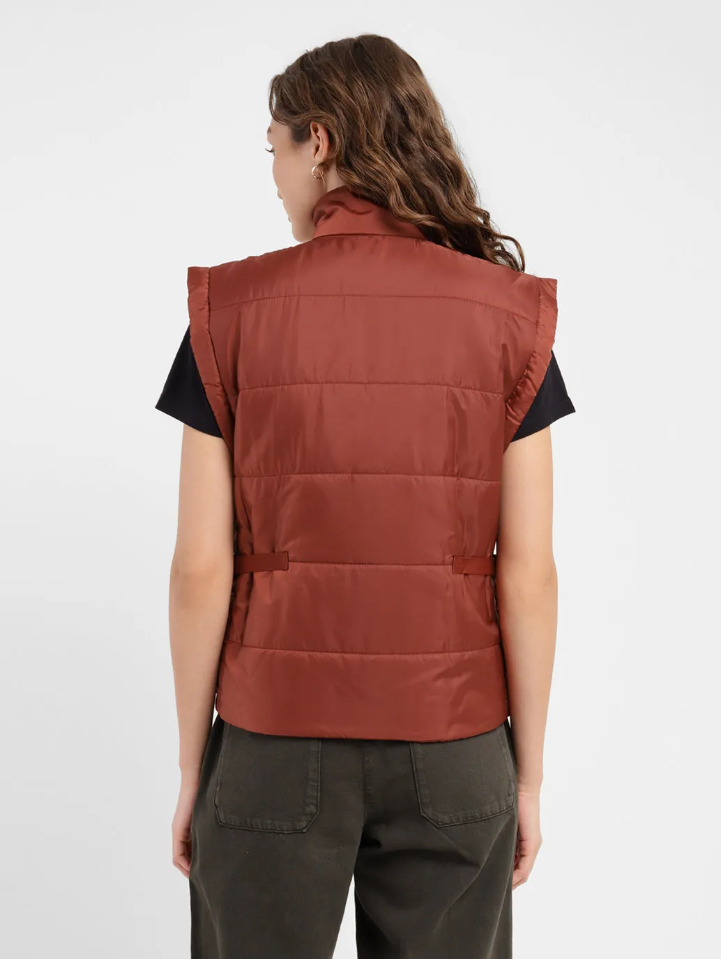 Women's Solid Turtle Neck Jackets