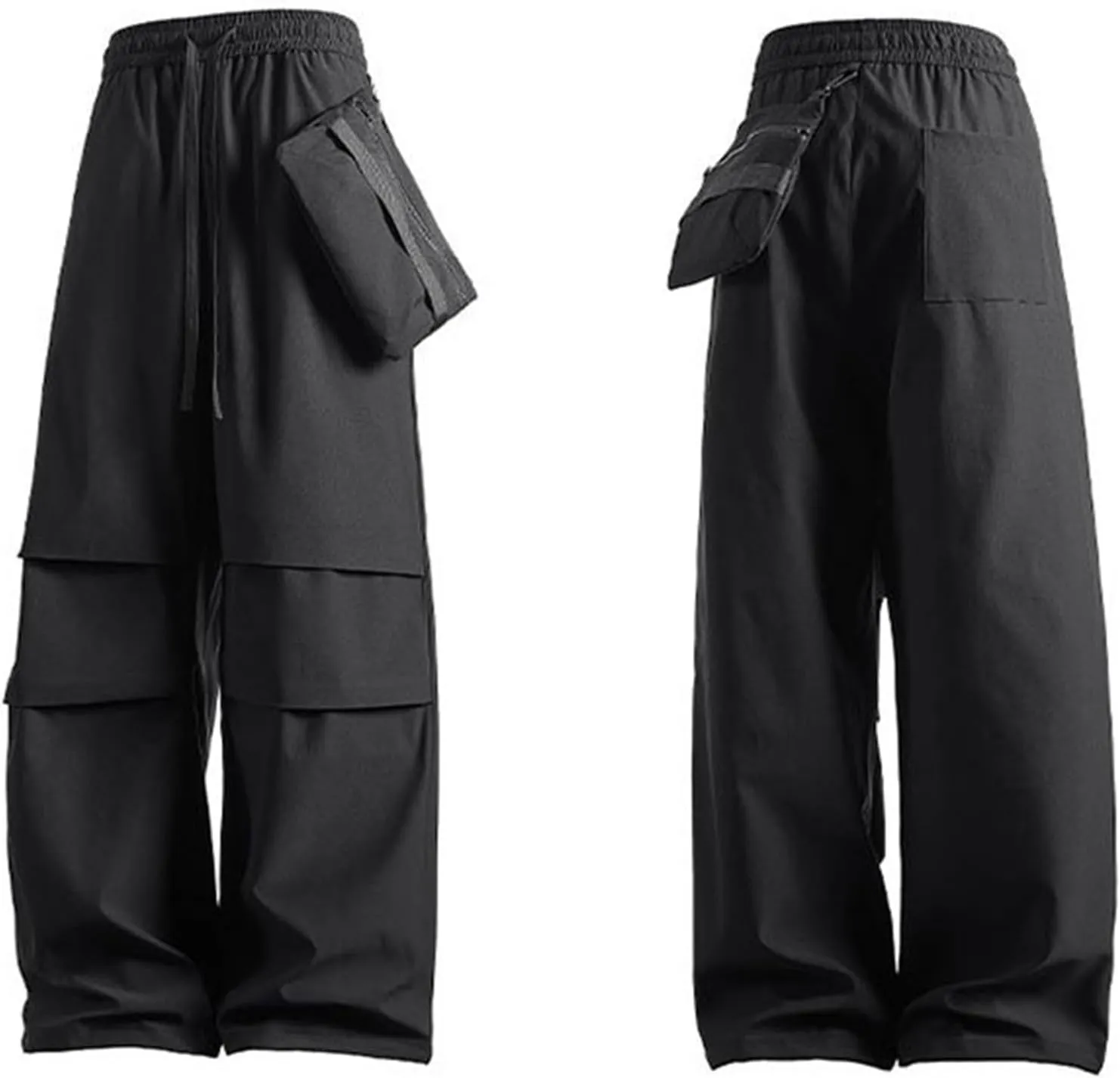 Women's Wide Legged Quick Drying Stretch Waist Overalls Harem Pants Women Dressy