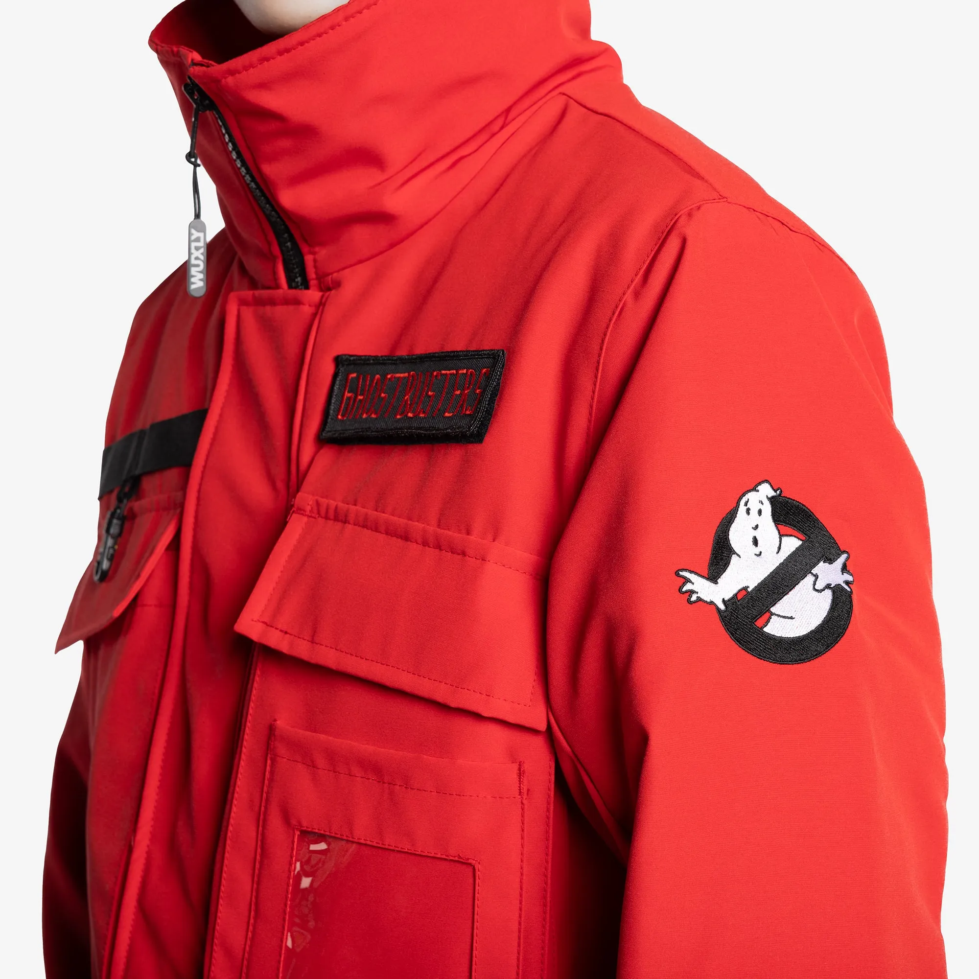 Wuxly X Ghostbusters Frozen Empire "Hero" Parka Red