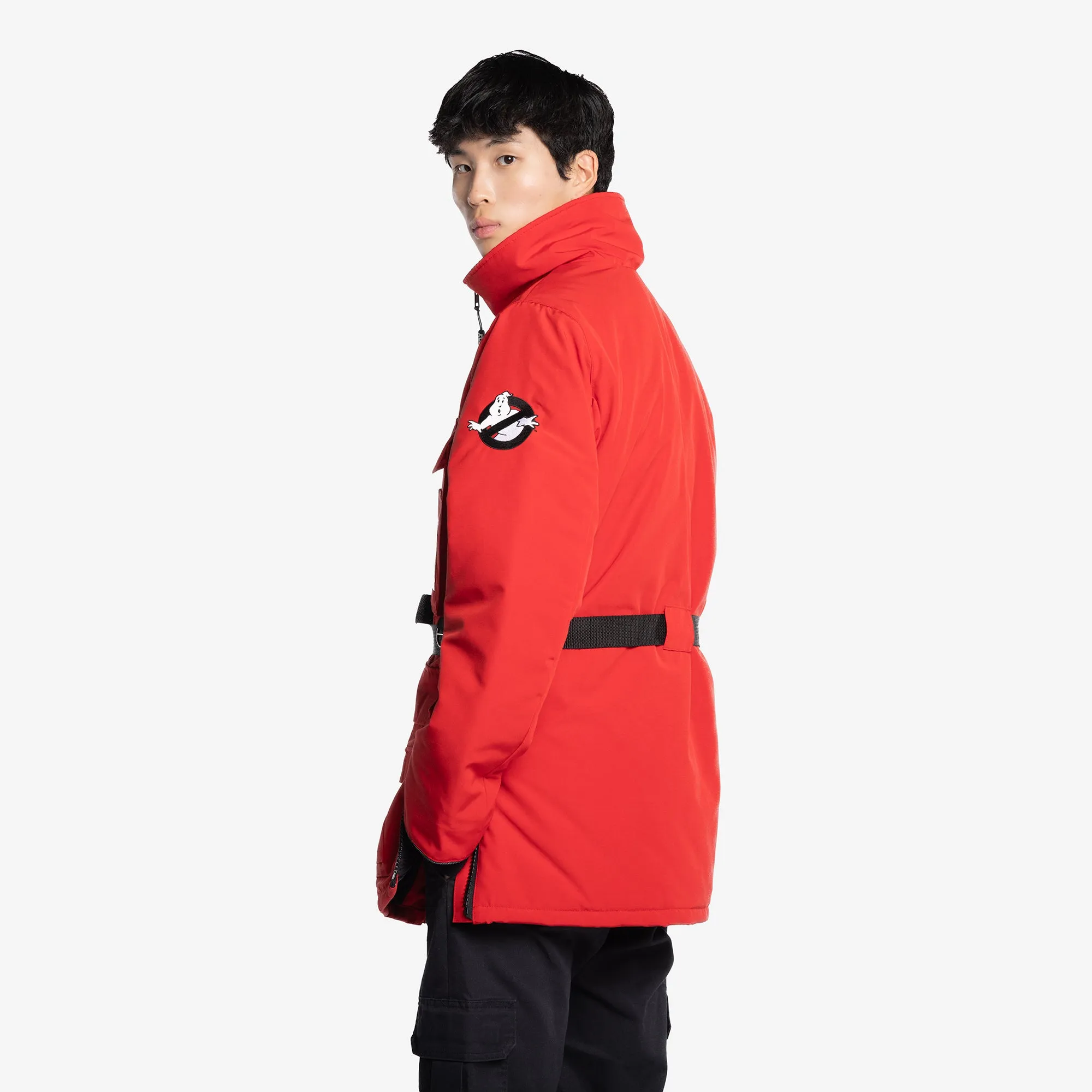 Wuxly X Ghostbusters Frozen Empire "Hero" Parka Red