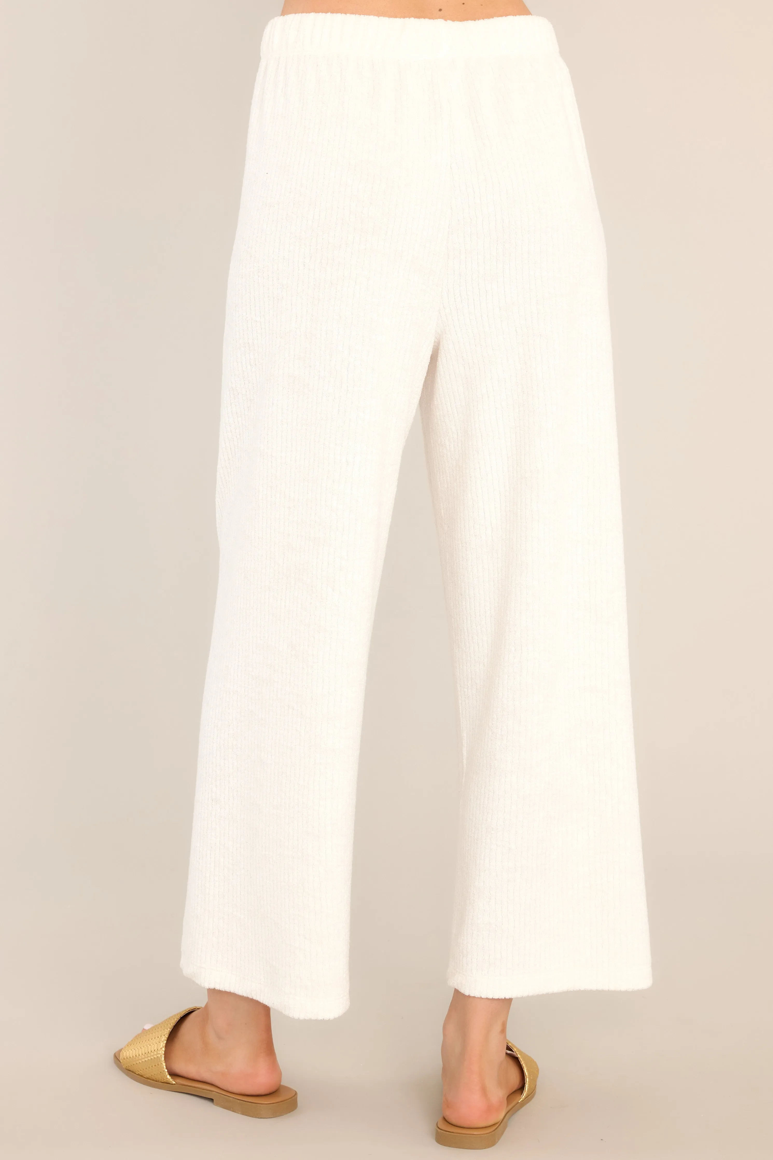 Z-Supply Beachy Rib Cloud Dancer Terry Pants